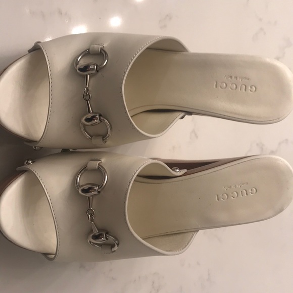 Gucci platform sandals white without box - Picture 4 of 4